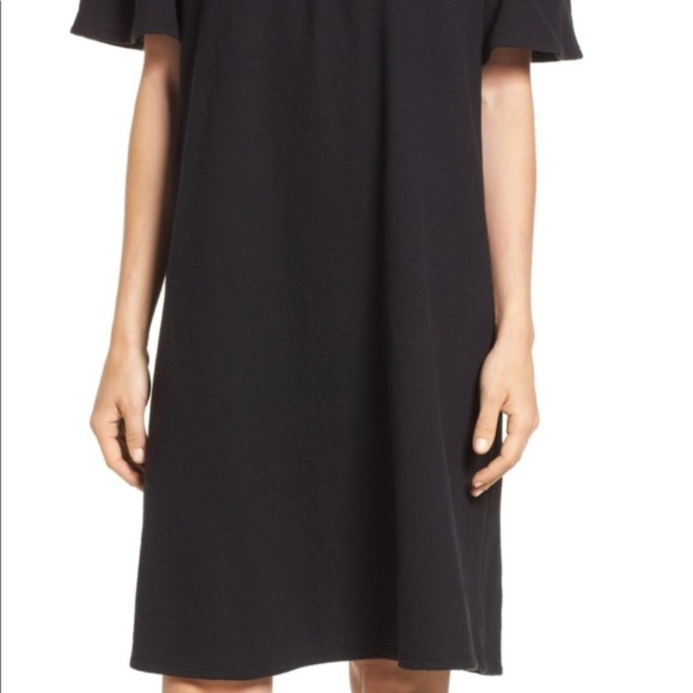 💕SALE💕NWT Caslon Black Off Shoulder Dress - Picture 5 of 9